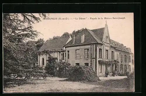 AK Morangis, Le Désert, Facade de la Maison Saint-Joseph