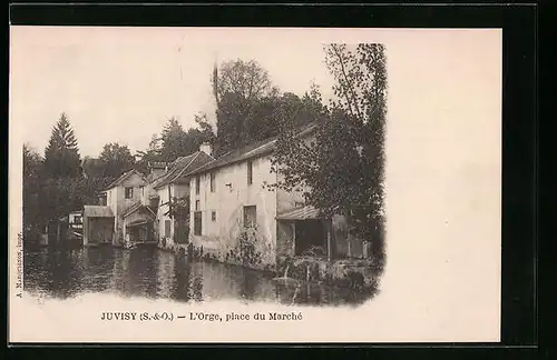 AK Juvisy, l'Orge, place du Marché