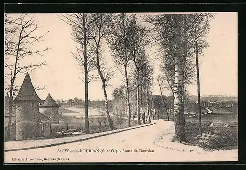 AK St-Cyr-sous-Dourdan, Route de Dourdan