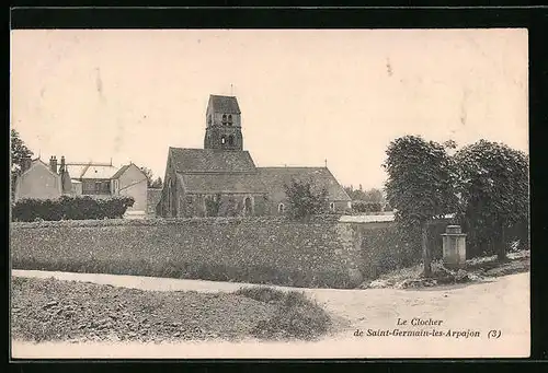 AK Saint-Germain-les-Arpajon, Le Clocher