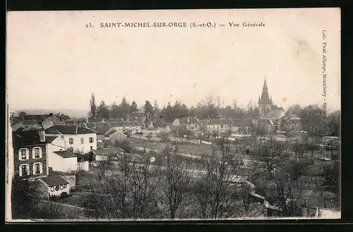 AK Saint-Michel-sur-Orge, Vue Generale