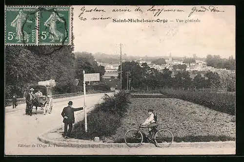 AK Saint-Michel-sur-Orge, Vue generale