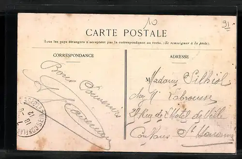 AK Gometz-le-Chatel, Vue de la Vallee