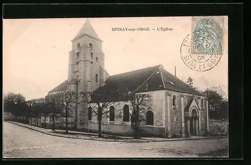 AK Epinay-sur-Orge, l'Eglise