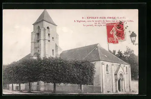 AK Epinay-sur-Orge, l'Eglise