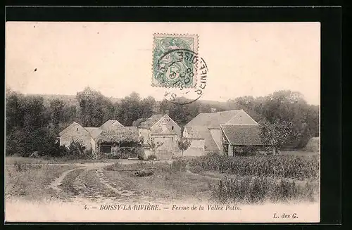 AK Boissy-la-Riviére, Ferme de la Vallée Potin