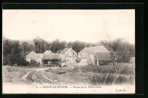 AK Boissy-la-Riviére, Ferme de la Vallée Potin