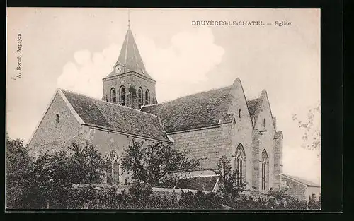 AK Bruyères-le-Chatel, Eglise