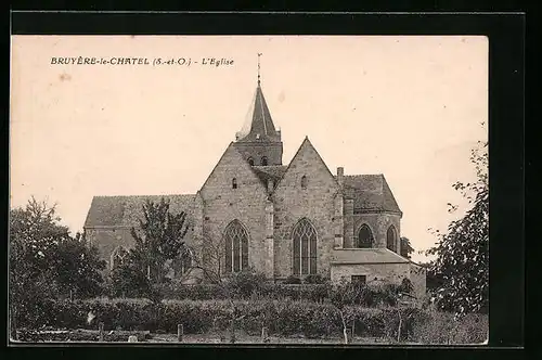 AK Bruyères-le-Chatel, l'Eglise