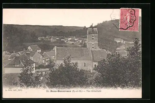 AK Buno-Bonnevaux, Vue Générale