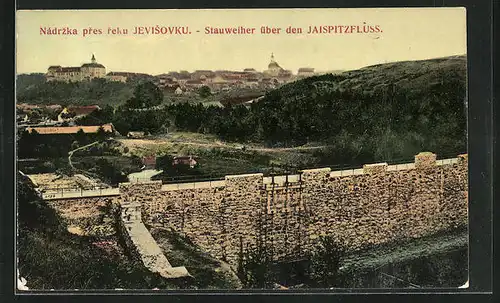 AK Jaispitz, der Stauweiher über den Jaispitzfluss