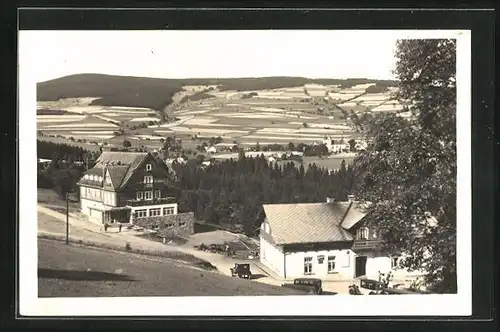 AK Destne, Orlicke Hory, Stemberkova horska bouda Panorama a Jiraskuv dum