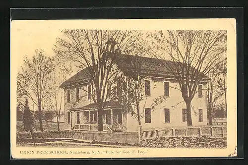 AK Staatsburg N.Y., at the Union Free School