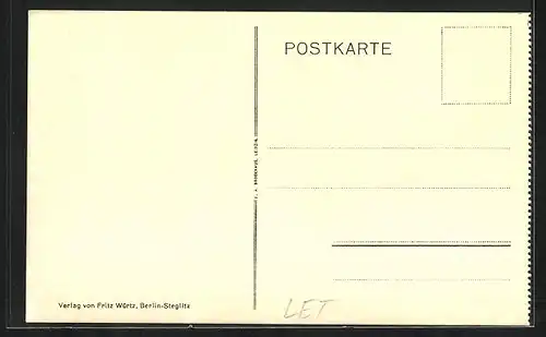 AK Mitau, Generalansicht der Stadt