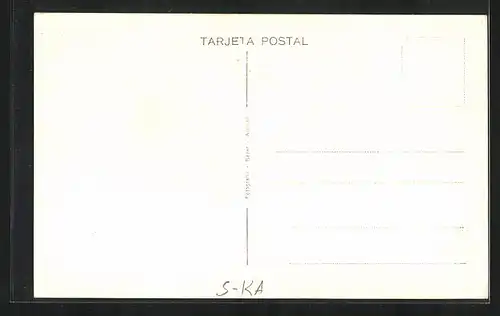 AK Tenerife, Las Palmas, Gesamtansicht der Stadt mit Blick auf den Atlantik