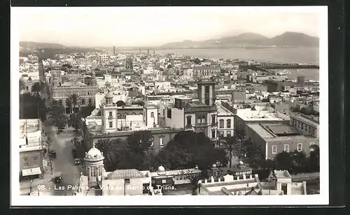 AK Tenerife, Las Palmas, Vista del Barrio de Triana