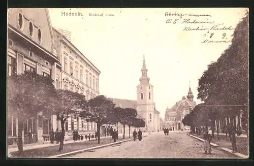 AK Göding / Hodonin, Rinkova ulice