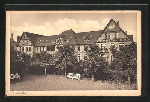 AK Neinstedt / Harz, Anstalt Johannenhof, Knabenhaus