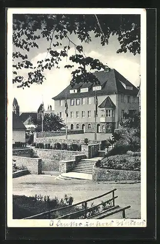 AK Freyburg / Unstrut, Blcik zum Jahnheim