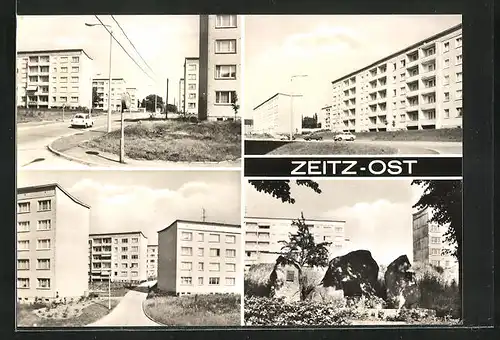 AK Zeitz-Ost, Mehrfachansichten der Siedlung, Ehrenmal