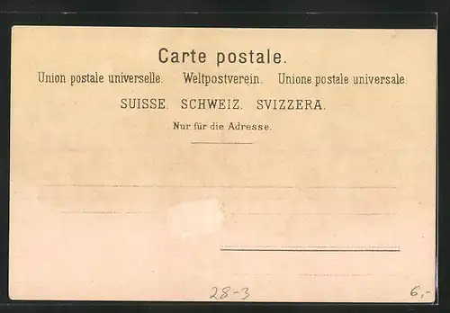 AK Schiller's Wilhelm Tell, No. 9, Tell: Mit diesem zweiten Pfeil durchschoss ich - Euch...