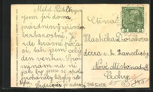 AK Susice na Sumave, C. k. vyssi reàlka