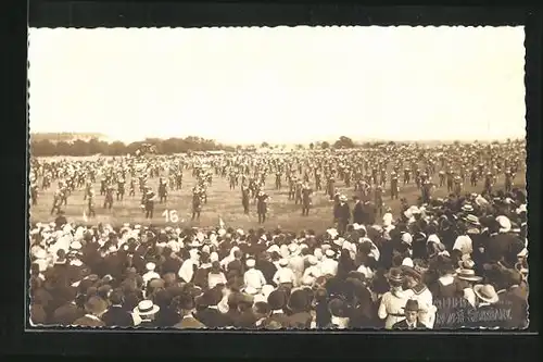 AK Plzen, sportliche Veranstaltung auf dem Sportplatz
