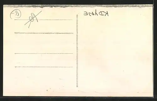 AK Kdyne na Sumave, Totalansicht aus der Vogelschau