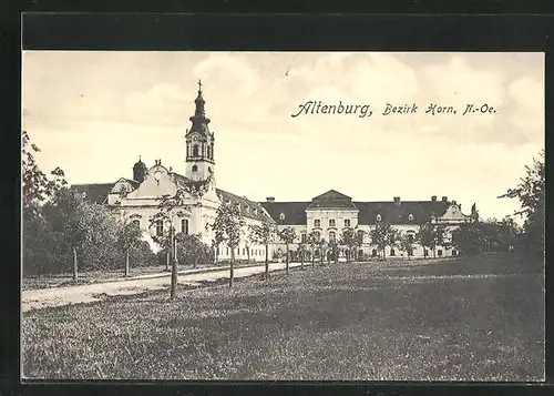 AK Altenburg, Blick zur Kirche