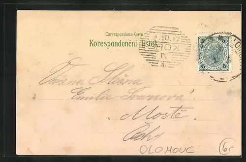 Lithographie Olomouc, Olomoucky Orloj