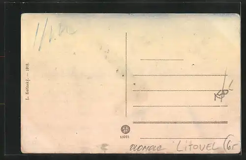 AK Litovel, Teilansicht am Wasser