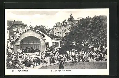AK Bad Wörishofen, Konzert vor dem Kasino