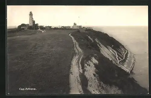 AK Insel Rügen, Cap Arkona mit Leuchtturm