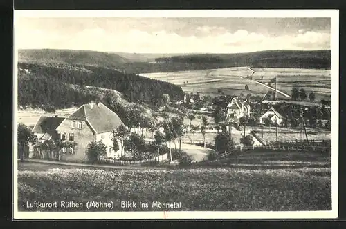 AK Rüthen (Möhne), Blick ins Möhnetal