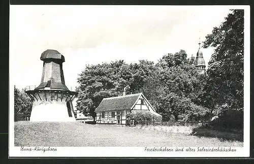 AK Unna-Königsborn, Friedrichsborn und altes Salzsiederhäuschen