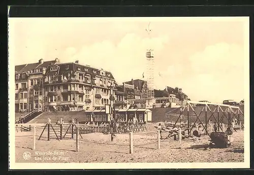 AK Westende-Bains, Les jeux de Plage