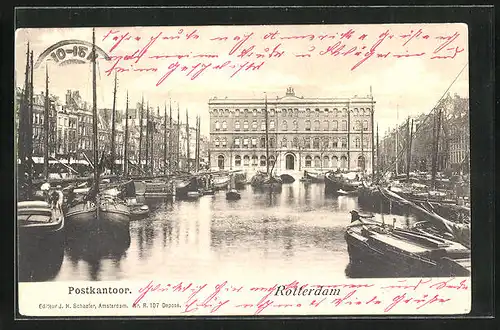 AK Rotterdam, Postkantoor, Haven
