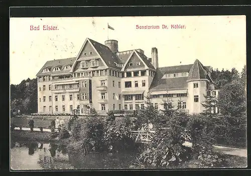 AK Bad Elster, am Sanatorium Dr. Köhler