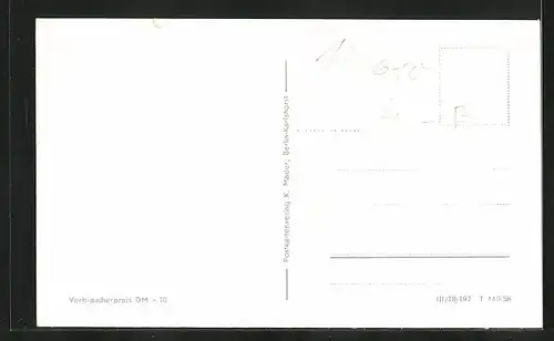 AK Falkensee, Partie vor dem Rathaus