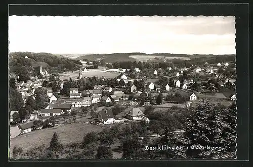 AK Denklingen im Rheinland, Oberberg, Generalansicht der Ortschaft