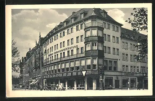 AK Zwickau i. Sa., Schumannstrasse mit dem Ringhaus