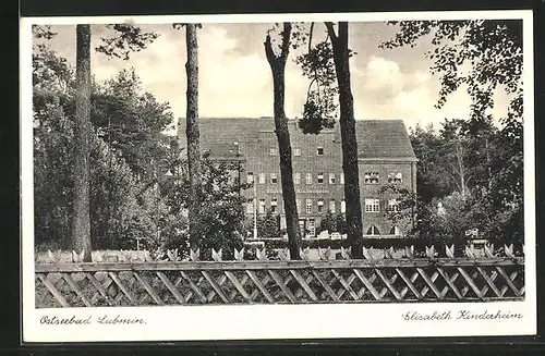 AK Lubmin a.d. Ostsee, am Elisabeth Kinderheim