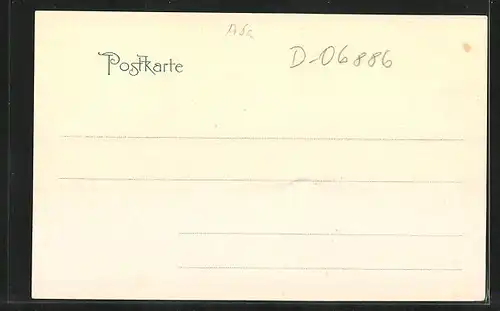 AK Wittenberg, Innenansicht Lutherstube