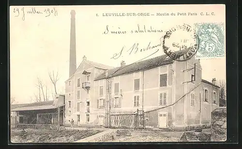 AK Leuville-sur-Orge, Moulin du Petit Paris