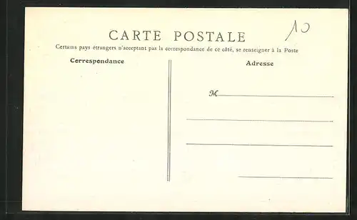 AK Orsay, Rue de Paris, Postes et Télégraphes