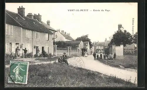 AK Vert-le-Petit, Entré du Pays