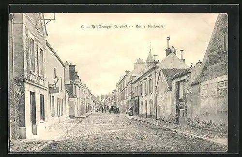 AK Ris-Orangis, Route Nationale