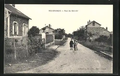 AK Ris-Orangis, Rue du Bel-Air