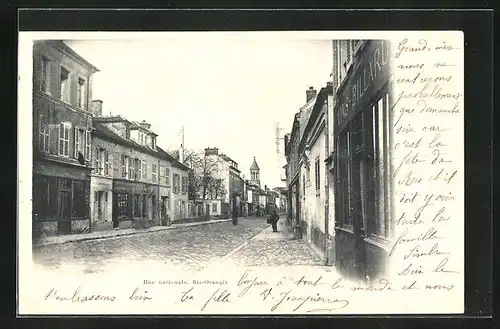 AK Ris-Orangis, Rue Nationale