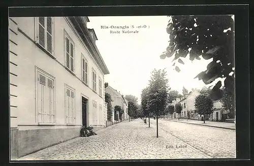 AK Ris-Orangis, Route Nationale